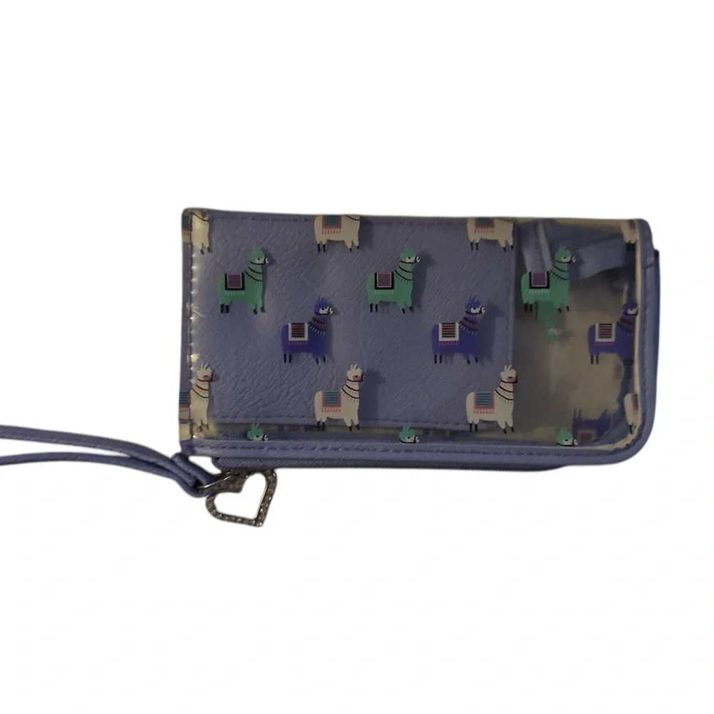 Cute transparent wrist wallet - Picture 1 of 3